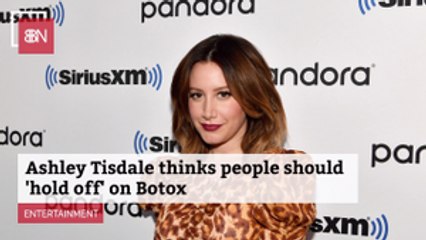 Ashley Tisdale Says No To Botox