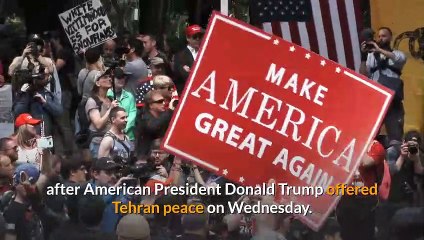Oil spike declines as Trump offers peace to Iran