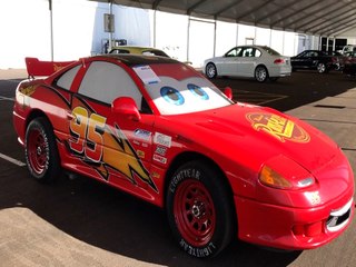 INSIDE LOOK: Lightning McQueen Replica For Sale At Barrett-Jackson - ABC15 Digital