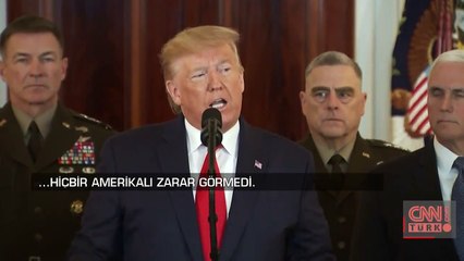 Sadr: Trump’ın konuşması, ABD-İran krizini bitirdi