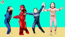 Avengers Superhero Kids Dance Nursery Rhymes 어린이 슈퍼히어로 어벤져스 JOYJOY KIDZ