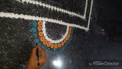 Pongal kolam, Makara Sankranthi rangoli, simple and easy rangoli