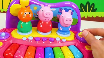 Learn Colors with Peppa Pig and Pororo Musical Toys for Kids-
