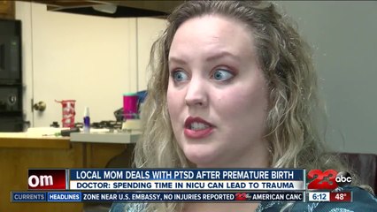 Local mom dealing with PTSD after premature birth