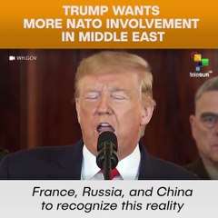 Trump Wants more NATO involvement in Middle East