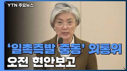 '美·이란 갈등' 외통위, 현안보고...오후 국회 본회의 / YTN