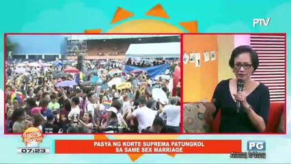 ON THE SPOT: Pasya ng Korte Suprema patungkol sa same-sex marriage