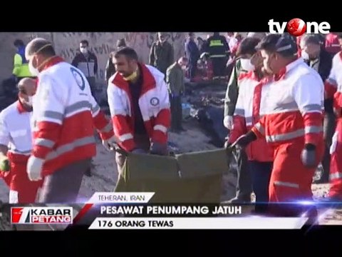 Pesawat Ukraina Jatuh di Iran, 176 Penumpang Tewas