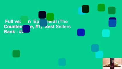 Full version  Ephemeral (The Countenance, #1)  Best Sellers Rank : #2