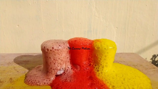 Baking Soda vs Vinegar | Slow Motion | Copyright Free | The Camera Motion