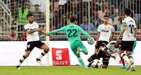 Real Madrid, Valencia'yı 3-1 yenerek Süper Kupa'da finale yükseldi