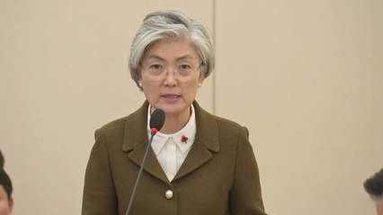 강경화 "미국과의 입장, 반드시 같은 것 아니야" / YTN