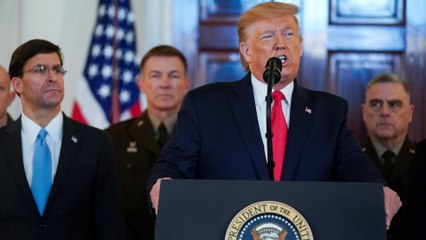 Trump: US imposing new 'powerful' sanctions on Iran after attacks