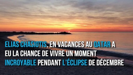 Il immortalise un lever du soleil en forme de « cornes du diable »