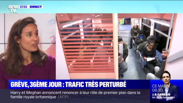 Partie de Chelles pour rejoindre les locaux de BFMTV, notre reporter Ashley Chevalier, nous raconte son trajet pendant la grève
