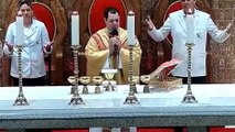 Trechos de vídeos mostram André Ferreira da Silva Matos em missa na Catedral de Cascavel