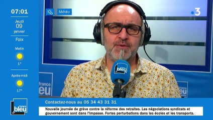 La matinale de France Bleu Occitanie du 09/01/2020