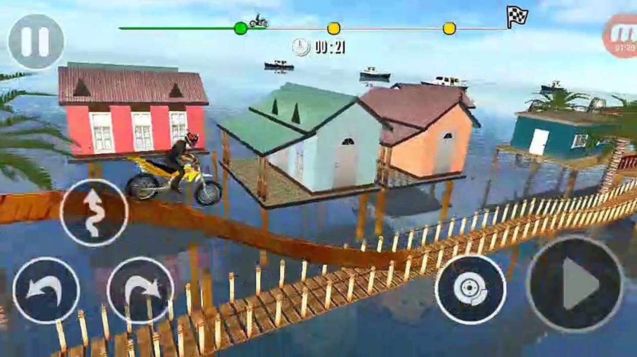How to play bike stunt tricks master game 3d