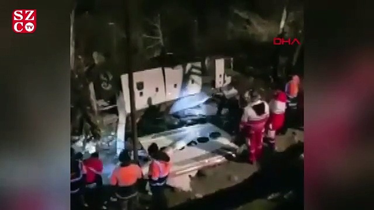 İran'da otobüs kazası 19 ölü, 24 yaralı