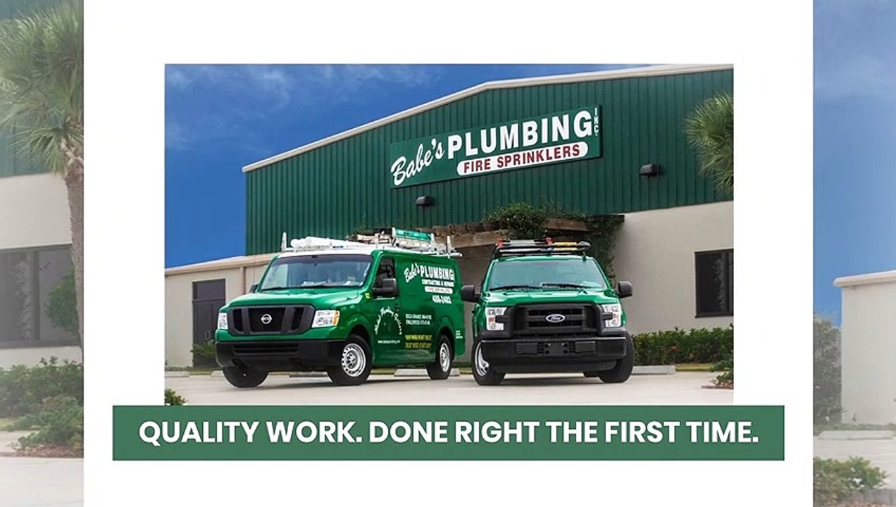 Babe’s Plumbing, Inc. Certified Quality Commercial Plumber