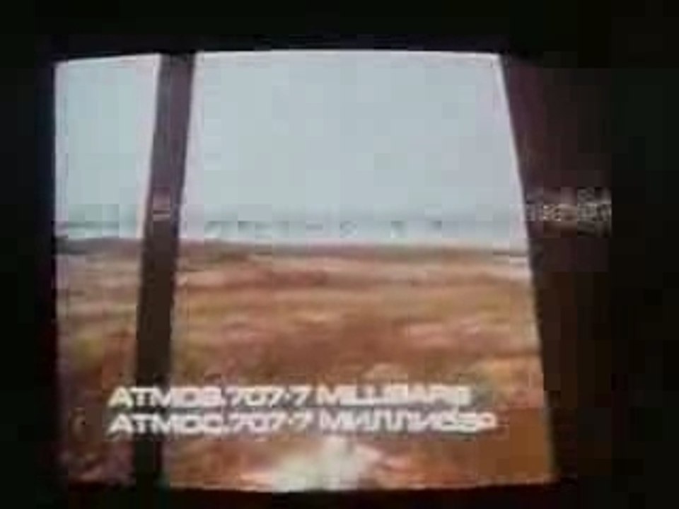 1962 ATTERISSAGE SUR  MARS (reconstitution ou réalité?)