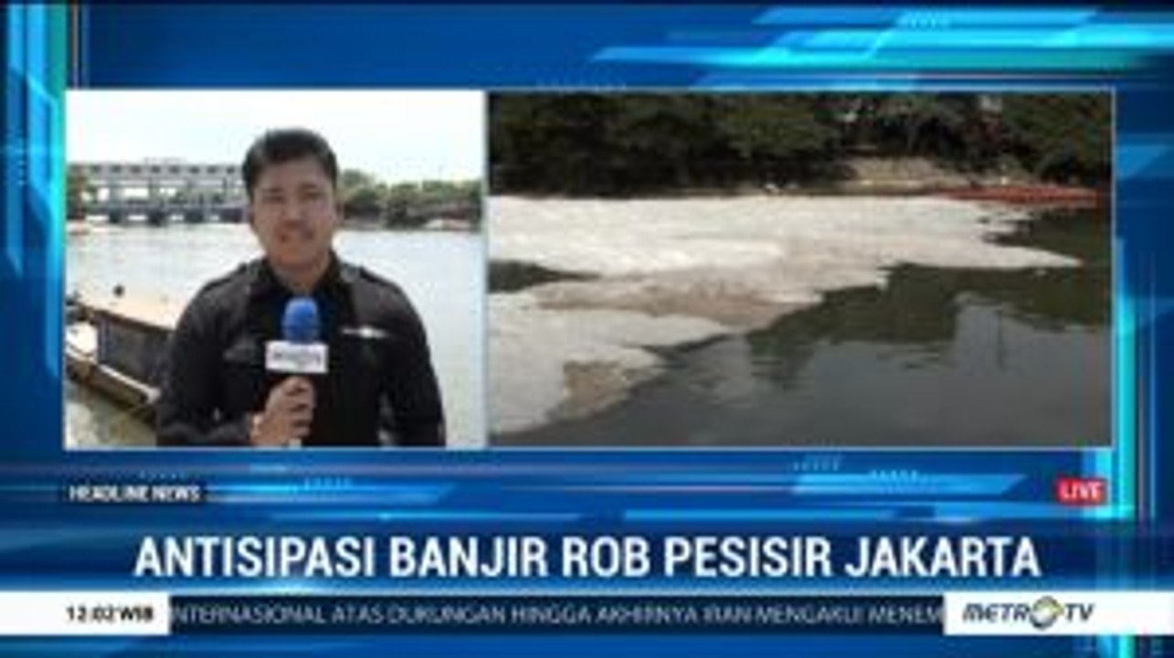 BPBD Antisipasi Banjir Rob di Pesisir Jakarta