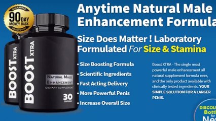 Boost Xtra : It Makes Sure Optimal Functioning of the Reproductive system of Males.