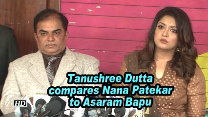 Tanushree Dutta compares Nana Patekar to Asaram Bapu