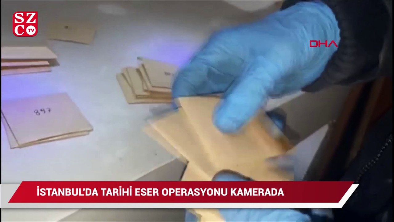 İstanbul’da bin 134 tarihi eser ele geçirildi