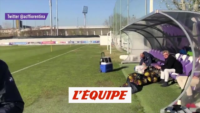 Blessé, Ribéry rend visite à ses coéquipiers - Foot - WTF