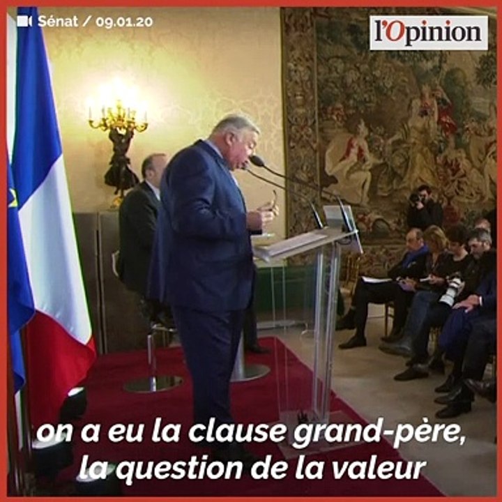 Financement, âge pivot, communication... Gérard Larcher charge le gouvernement sur la réforme des retraites