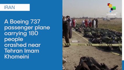 Ukrainian Passenger Plane Carrying 180 People Crashed