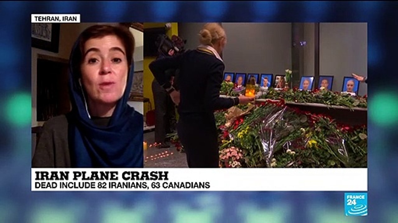 Iran plane crash: "Full of crushing stories"