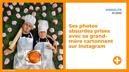 Ses photos absurdes prises avec sa grand-mère cartonnent sur Instagram