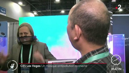 Un masque antipollution connecté dévoilé au CES de Las Vegas
