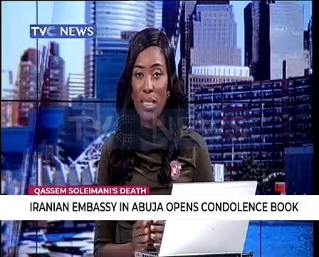 Iranian Embassy in Abuja opens condolence book for Qassim Soleimani