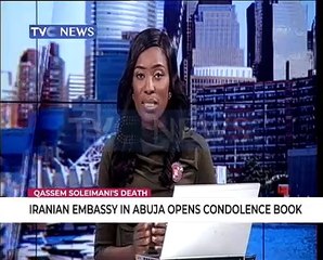 Iranian Embassy in Abuja opens condolence book for Qassim Soleimani