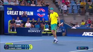 UNBELIEVABLE Match Tie Break Doubles Drama Between Australia & GB! - ATP Cup 2020 Quarter-Finals