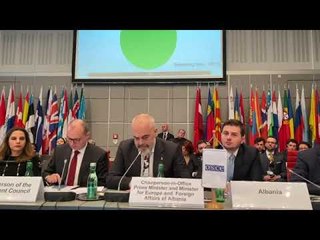 Report TV - Rama: Do të bëjmë diferencën në drejtimin e Presidencës së OSBE-së