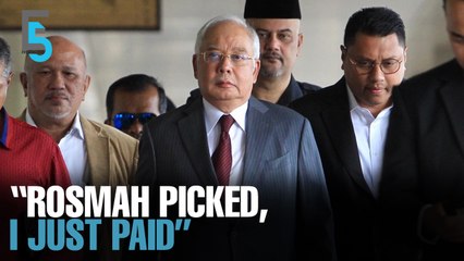 EVENING 5: Najib: “It was Rosmah, not me”