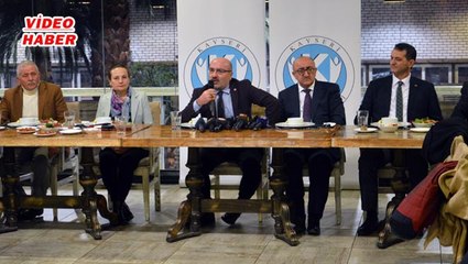 (9 Ocak 2020) KAYÜ REKTÖRÜ GAZETECİLER İLE BULUŞTU