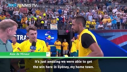 Australia victorious in 'stressful' ATP doubles