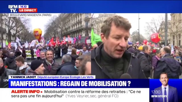 La seule sortie par le haut aujourd'hui c'est d'ouvrir une négociation sur les sujets clés estime Yannick Jadot (EELV)