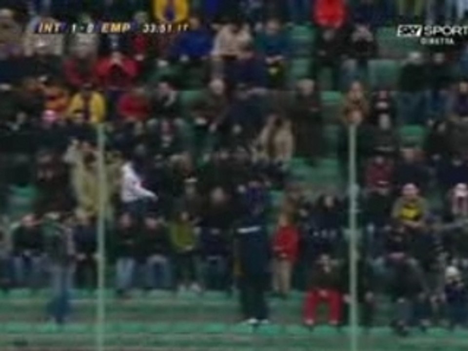 Inter - Empoli, 1 : 0, Ibrahimovic