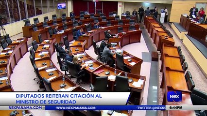 Diputados reiteran citación al ministerio de seguridad - Nex Noticias