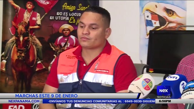 Marchas este 9 de enero 2020 - Nex Noticias