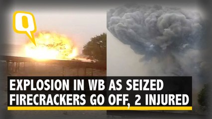 Explosion in WB as Firecrackers Go off While Being Defused