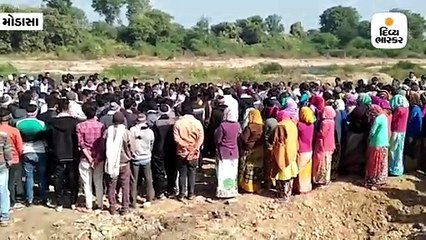 મોડાસાના સાયરાની ‘નિર્ભયા’ની 5 દિવસ બાદ અંતિમક્રિયા