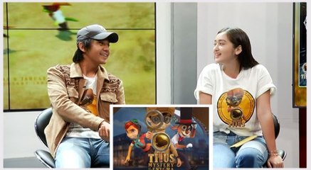 Keseruan Arbani Yasiz dan Ranty Maria Jadi Dubber di Film Titus: Mystery of The Enygma