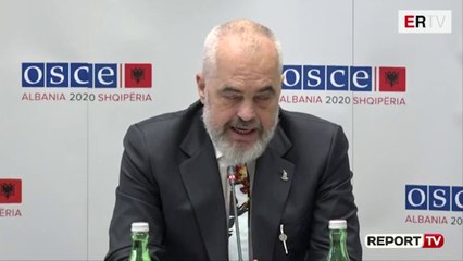 Report TV -Shqipëria merr zyrtarisht kryesimin e OSBE-së, Rama shpalos objektivat
